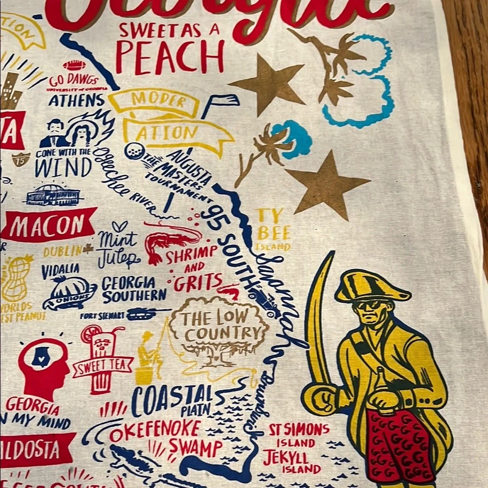 Georgia Art Kitchen Towel
